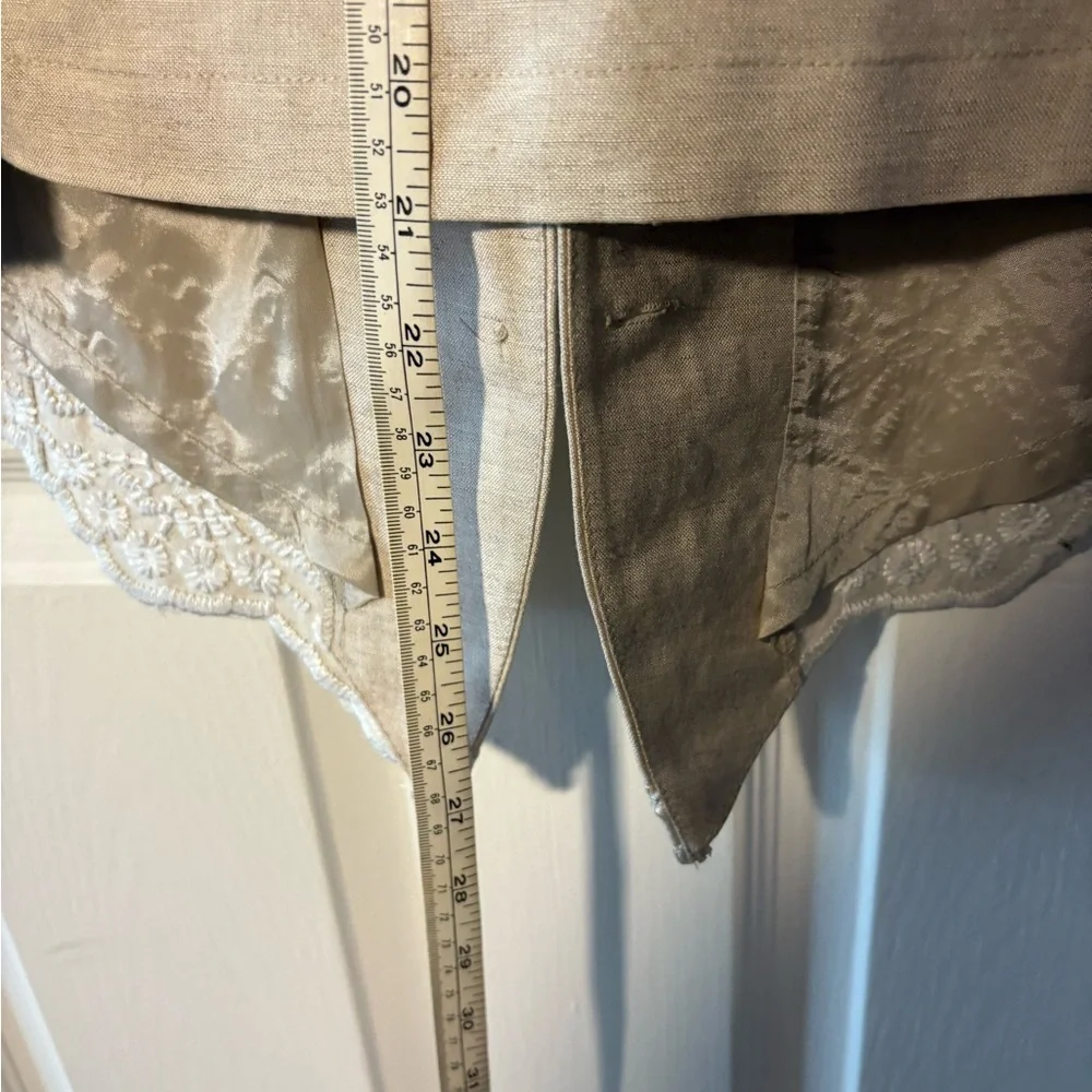 NWT Together Beige Linen Blend Top - Picture 6 of 8